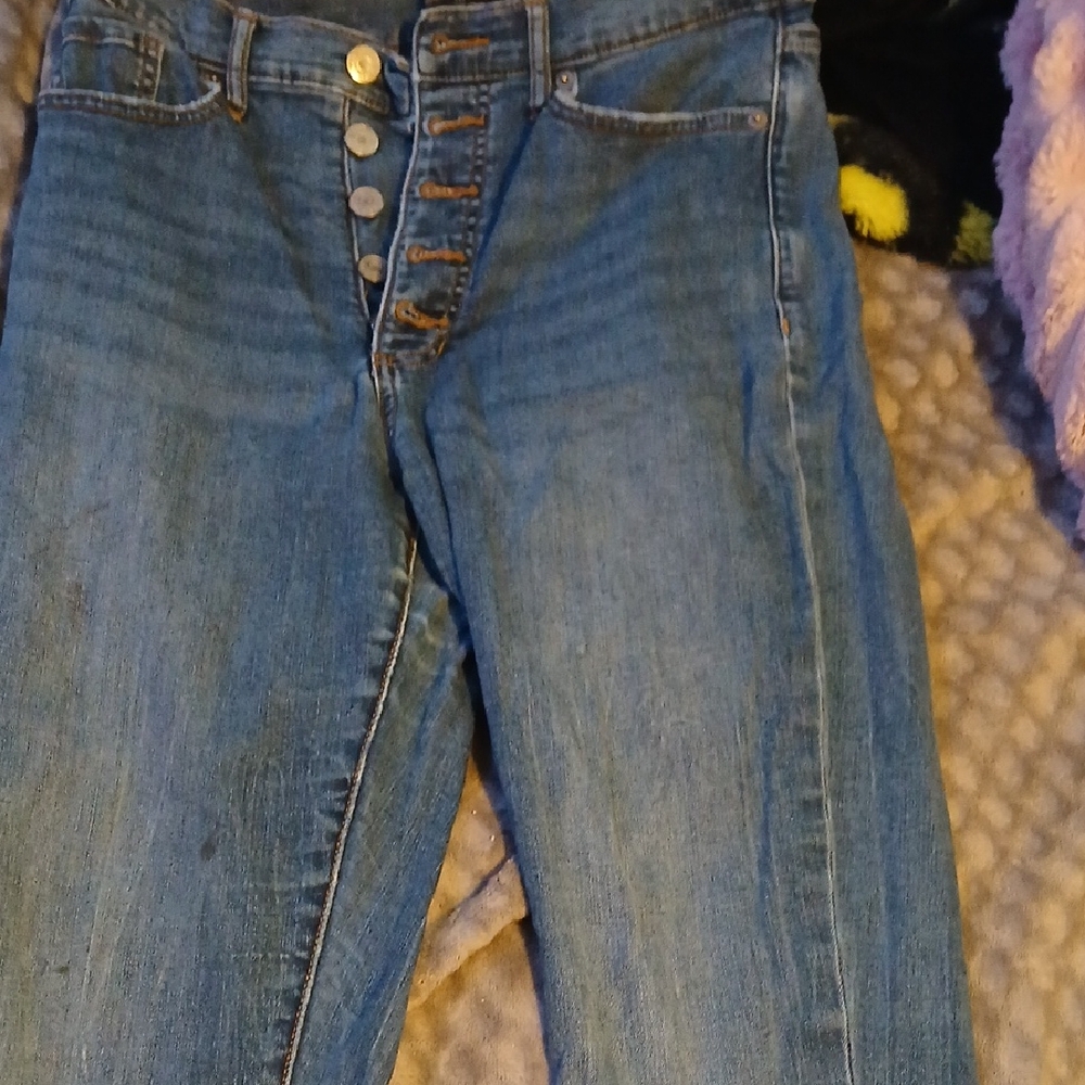 Banana Republic High Rise Blue Jeans